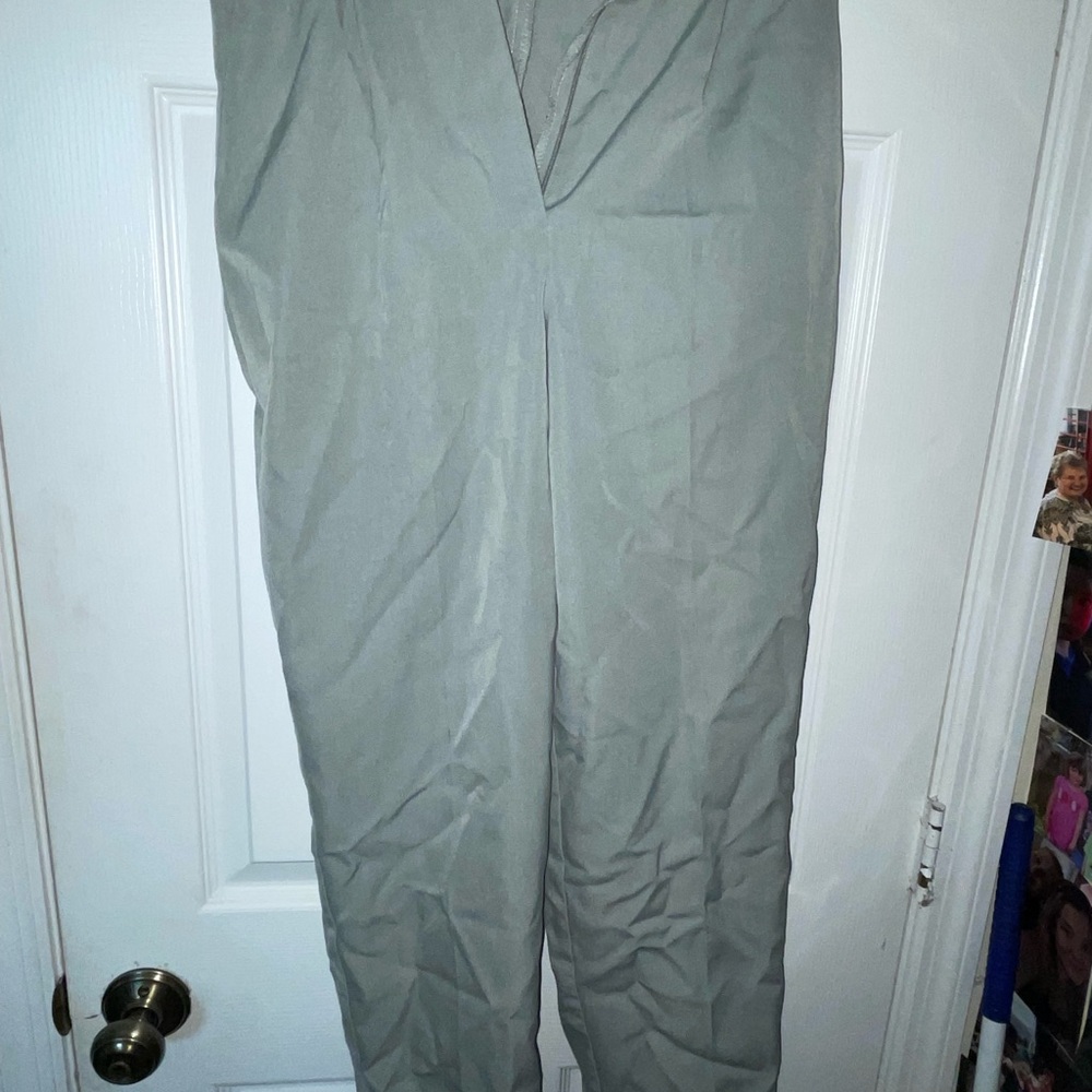 Briggs New York Men's Light Gray Chinos